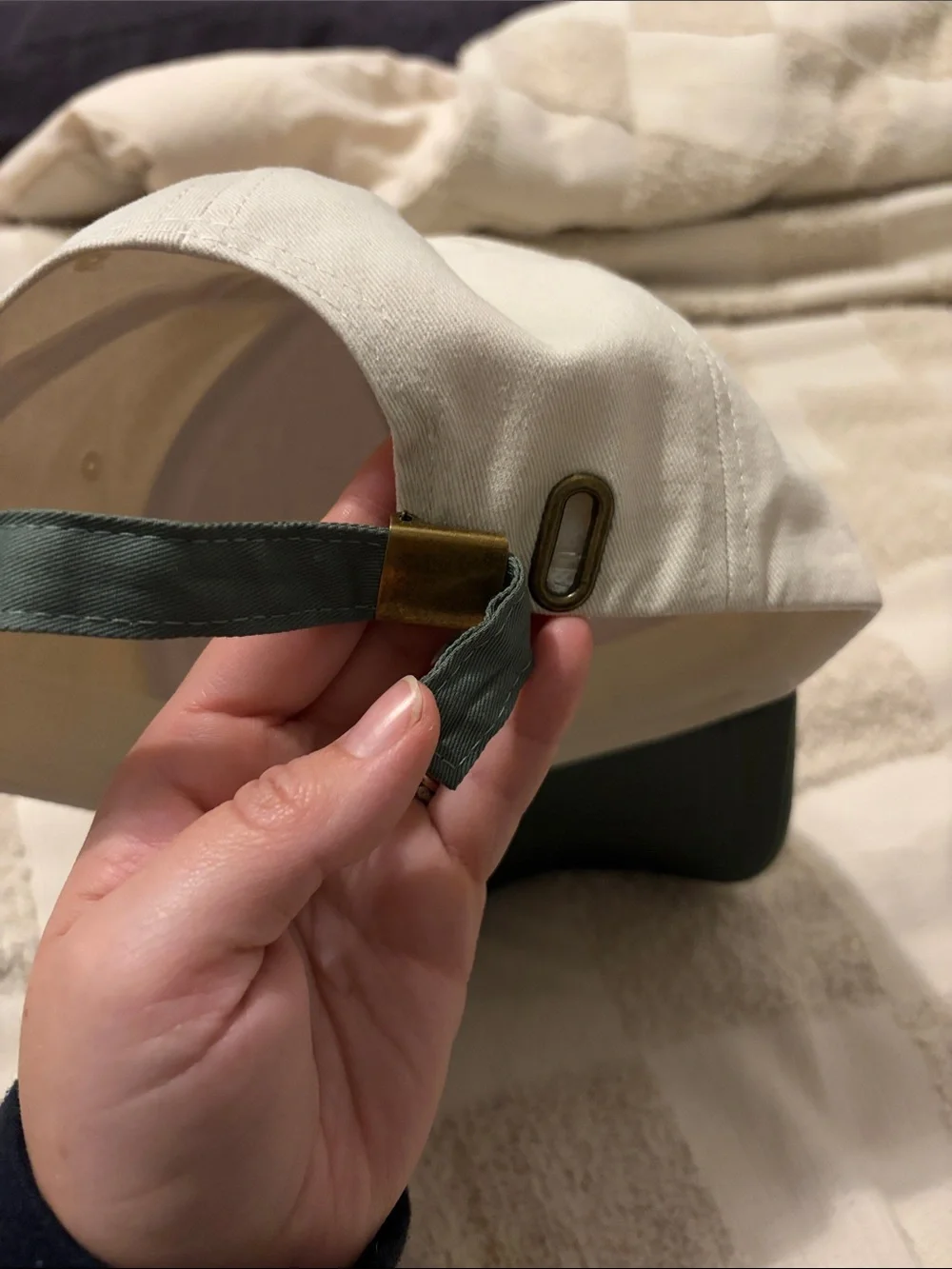 Put it on my husband’s tab hat